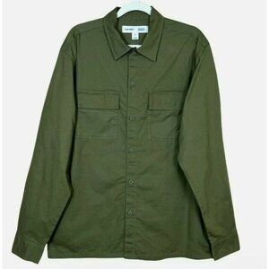 OLD Navy Built-In-Flex Moisture Wicking Shirt Men’s Small Olive Green